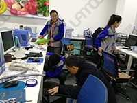 華謀咨詢?yōu)槟?服務行業(yè))公司現(xiàn)場打造講解與不足點改善